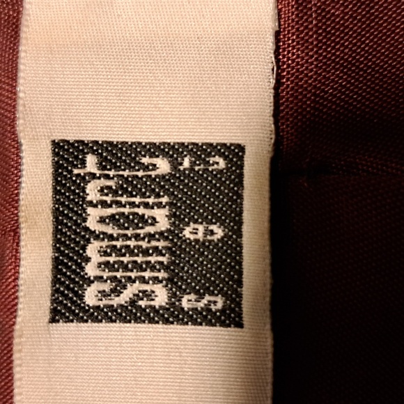 Vintage old schoolSmart set pinstripe men style woman's gray jacket Tall size 13 - Picture 3 of 10